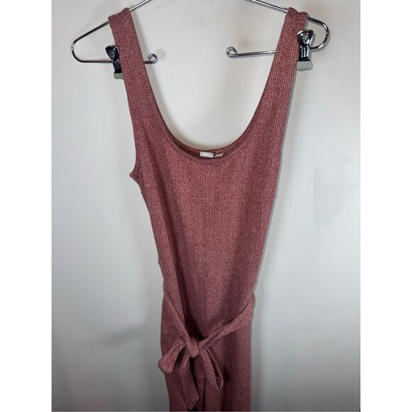 NWT Gap mauve, terracotta, wide leg, tank, jumpsuit Medium - Picture 3 of 6